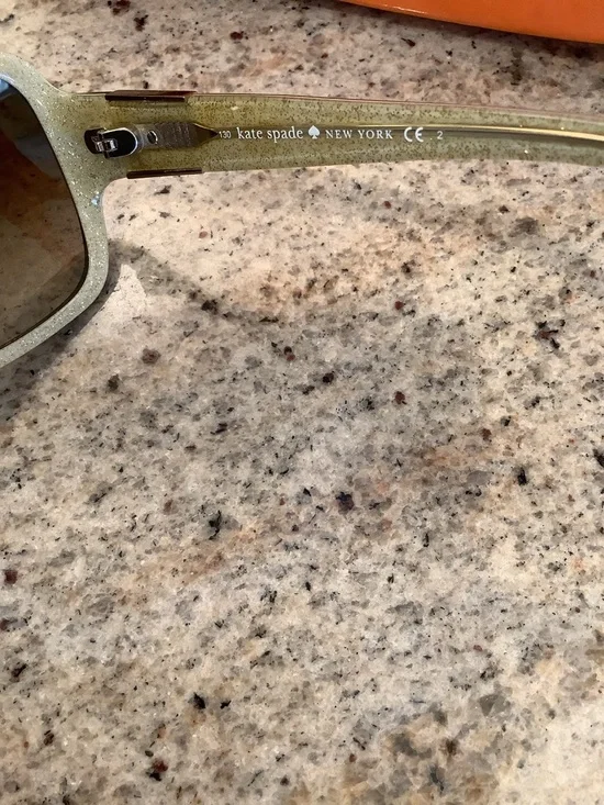 Kate Spade Women’s Lulu Tortoise Sunglasses - Brown Gold - Picture 4 of 6